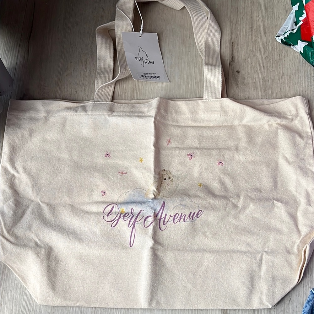Djerf Avenue Angel Tote bag